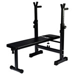 Banco Press Plano Gadnic Regulable Pecho Fondos Abdominales