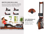 Maquina Simulador de Remo Gadnic SR1000FIT Bluetooth