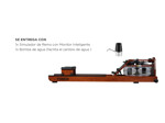 Maquina Simulador de Remo Gadnic SR1000FIT Bluetooth