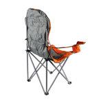 Sillón camping plegable respaldo alto