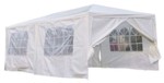 Gazebo Rafia Exahome 6x3 con puerta y ventanas