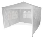 Gazebo  Exahome Rafia 4x3 con puerta y ventanas