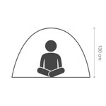 Carpa Coleman Darwin 2.0 4 Personas Sin Ábside Waterproof Tent