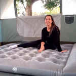 Colchón Inflable Coleman Go Double 2 Plazas-inflador De Pie