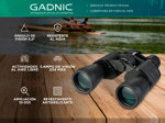 Binoculares Gadnic Zoom de Alta Resolución con Funda