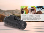 Monocular Gadnic Negro 40x60 1500m 9500m