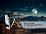 Monocular Gadnic Negro 40x60 1500m 9500m