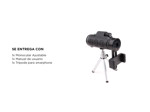 Monocular Gadnic Negro 40x60 1500m 9500m