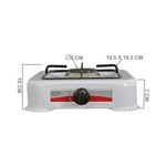 ANAFE 1 HORNALLA 27X27X7CM MECHERO ALUMINIO FOCO 25785/7
