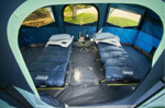 Carpa Coleman Sunlodge Cabin Para 12 Personas Color Azul