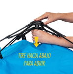 Carpa Playera Waterdog BEACHUP Iglu Autoarmable