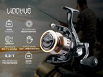Reel de Pesca Frontal Rio Laguna Pesca Variada apto Multifilamento