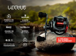 Reel Carrete de Pesca Linnhue RR-AE2000 9 Niveles de Magnético - Zurdo