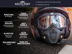 Antiparra Mascara Para Casco Abierto Gadnic