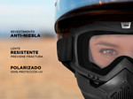 Antiparra Mascara Para Casco Abierto Gadnic