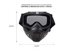 Antiparra Mascara Para Casco Abierto Gadnic