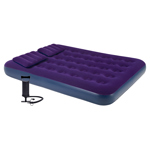 Colchón Inflable Avelini 2 Plazas Para Camping + Inflador Manual