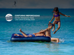 Colchón Inflable Avelini 2 Plazas Para Camping + Inflador Manual