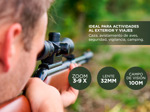 Mira Telescopica Wildstec 3-9 x 32 Caza
