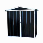 Armario  Deposito  Galpon de jardin casi  2x1x2 negro  