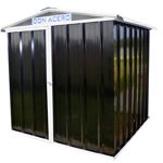 Armario  Deposito  Galpon de jardin casi  2x2x2 negro 