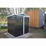 Armario  Deposito  Galpon de jardin casi  2x2x2 negro 