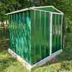 Armario  Deposito  Galpon de jardin casi  2x2x2 verde