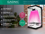 Carpa Cultivo Indoor Gadnic GROW3 100x100x200cm + red scrog 75x75cm