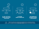 Boya Ionizador Solar Gadnic L130 Antisarro Sustentable 130.000Lts