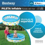 Pileta Infantil Inflable Bestway 102cm 3 Aros Oferta!