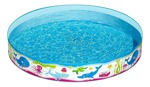 Pileta Rigida Bestway Chica Niños Tiburones 152Cm 340 Litros