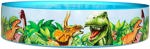 Pileta Redonda Rigida 183x38 Cm Bestway 55022 Dinosaurios
