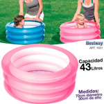 Pileta Inflable Bebes 3 Aros 70 X 30 Cm Bestway 51033