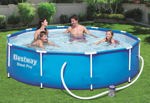 Pileta De Lona Redonda Bestway 4678lts 305x76cm Con Filtro