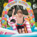 Centro De Juegos Inflable De Dulces Intex 295x191x130cm