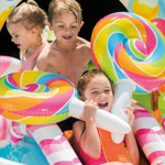 Centro De Juegos Inflable De Dulces Intex 295x191x130cm