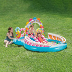 Centro De Juegos Inflable De Dulces Intex 295x191x130cm