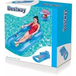 Colchoneta Inflable Bestway Con Respaldo Y Posavasos