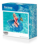 Flotador Inflable Bestway Pavo Real Gigante Colchoneta