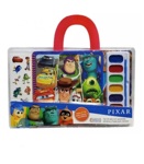 Maletín Para Crear Pintar- Stickers - Acuarelas Disney Pixar