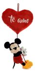 Peluche Mickey Colgando De Corazon Te Amo Regalo