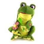 Peluche Musical Rana Canta Y Mueve Los Ojos