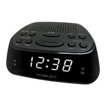 Noblex Rj960 Radioreloj Despertador Am/fm Con Memoria Color Negro