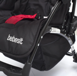 COCHE TRAVEL SYSTEM ONYX ROJO BEBESIT 1305TS-D