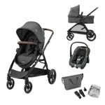 COCHECITO ZELIA S TRIO 3 EN 1 DARK GREY MAXI COSI