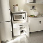 Mueble para Microondas y Grill G11 Blanco