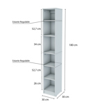 Mueble Organizador OX Blanco