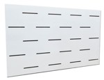 Panel Ranurado Qatari Ordenador de 1.30x90 - Nuevo Modelo - Únicos Blanco - Exclusivo
