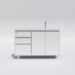 Bajo Mesada Modulado EMC 1,20m Blanco