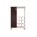 Mueble Multiuso EMC Blanco Y Wengue
